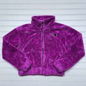 The North Face Girls Osolita Full Zip Jacket Size 10/12 Sweet Violet